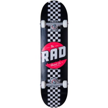 RAD Checker Stripe 8" Gördeszka - Fekete