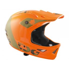   TSG Squad Graphic Design Trap Acid Orange Fullface Bukósisak