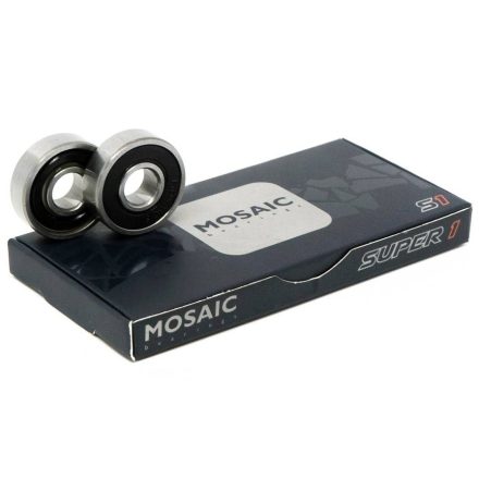 Mosaic Super 1 Csapágy - Abec 7 - Black/Silver