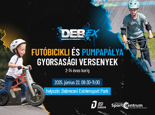 Futóbicikli és pumpapálya gyorsasági versenyek