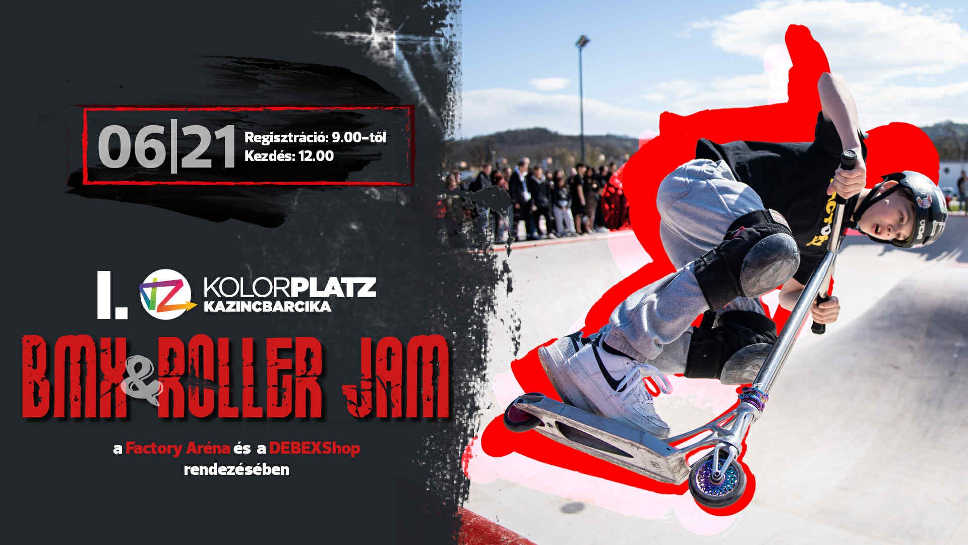 I. Kolorplatz BMX és Roller Verseny